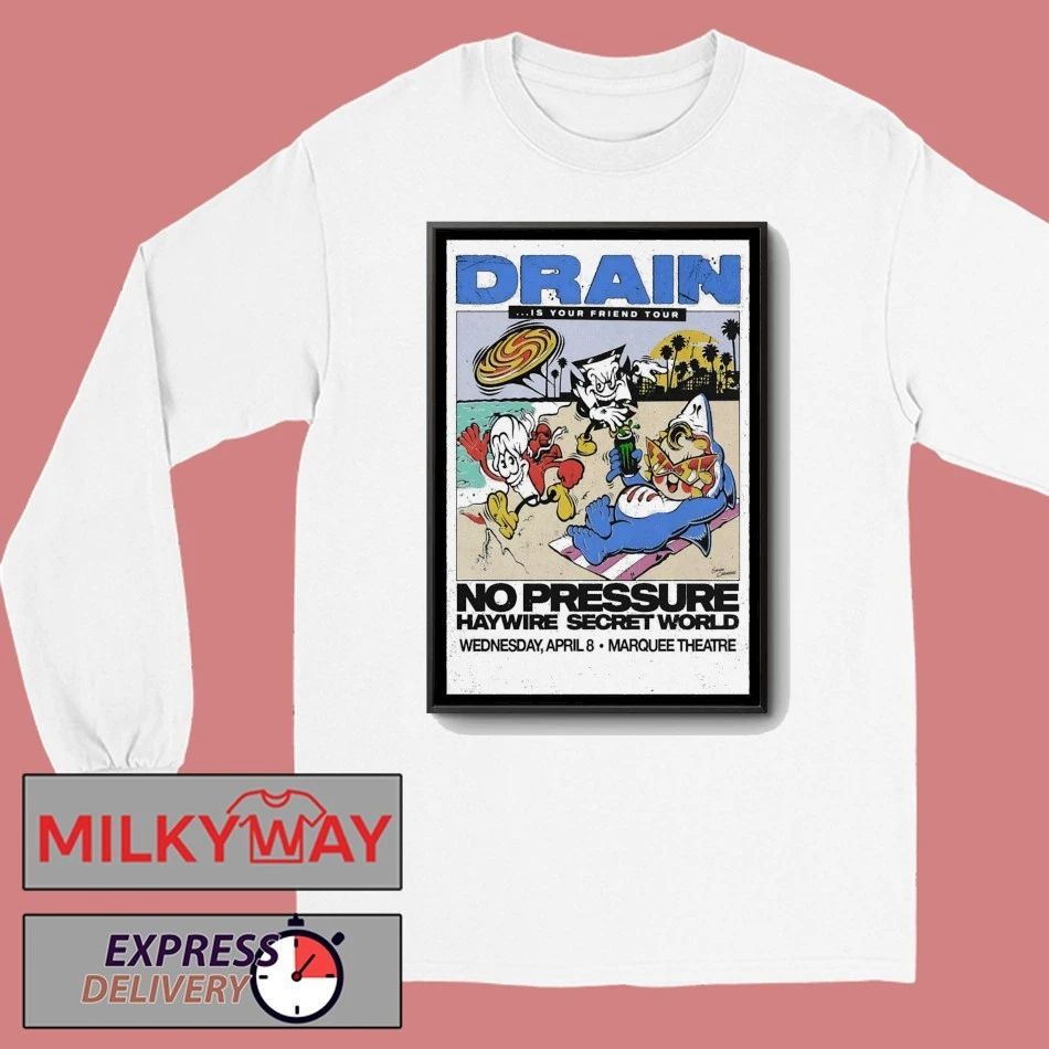 Drain In Tempe AZ On Apr 8 2026 Poster shirt