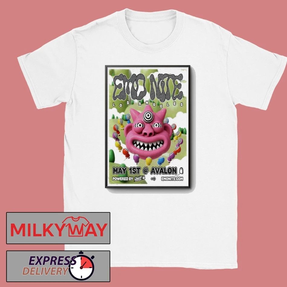 Emo Nite May 1 2026 In Los Angeles CA Poster shirt