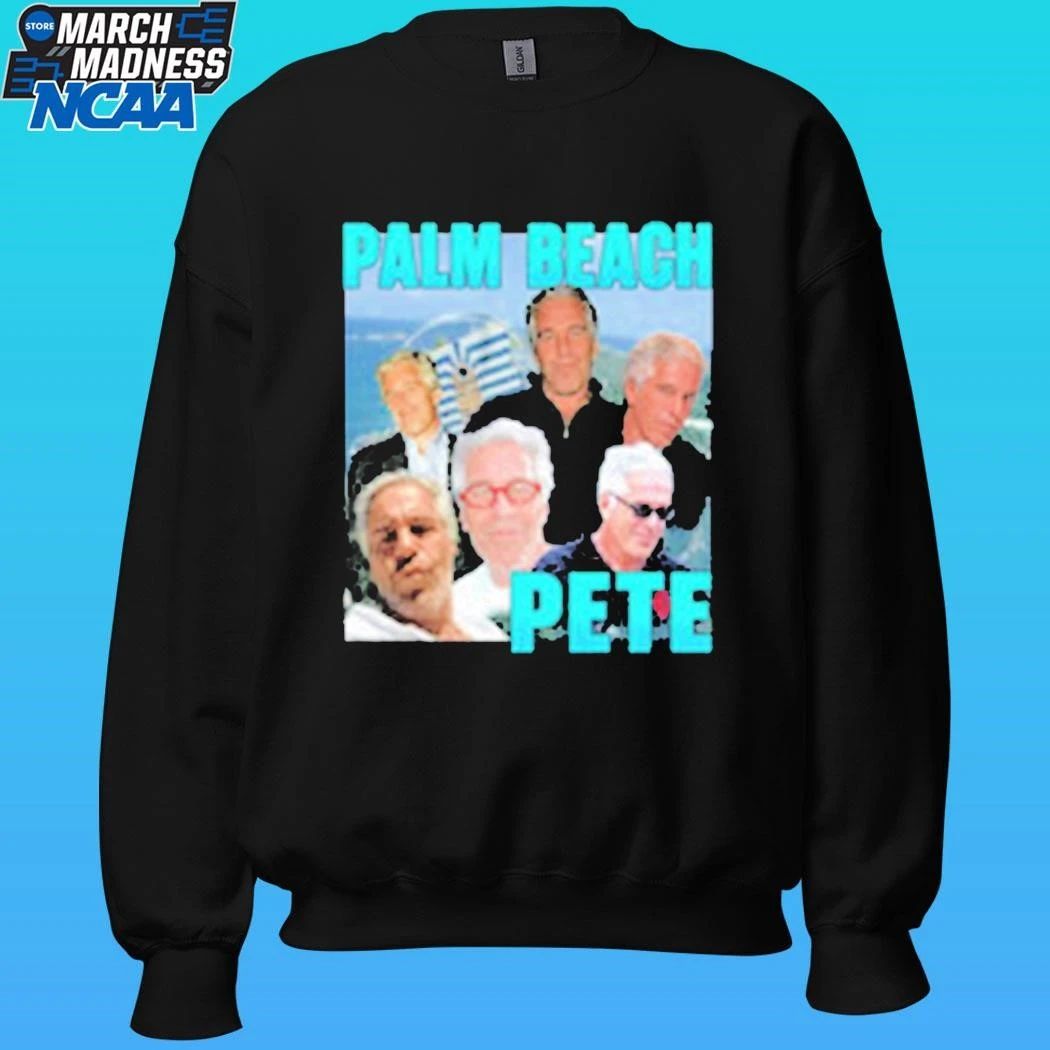 Palm Beach Pete Jeffrey Epstein Meme Parody Shirt