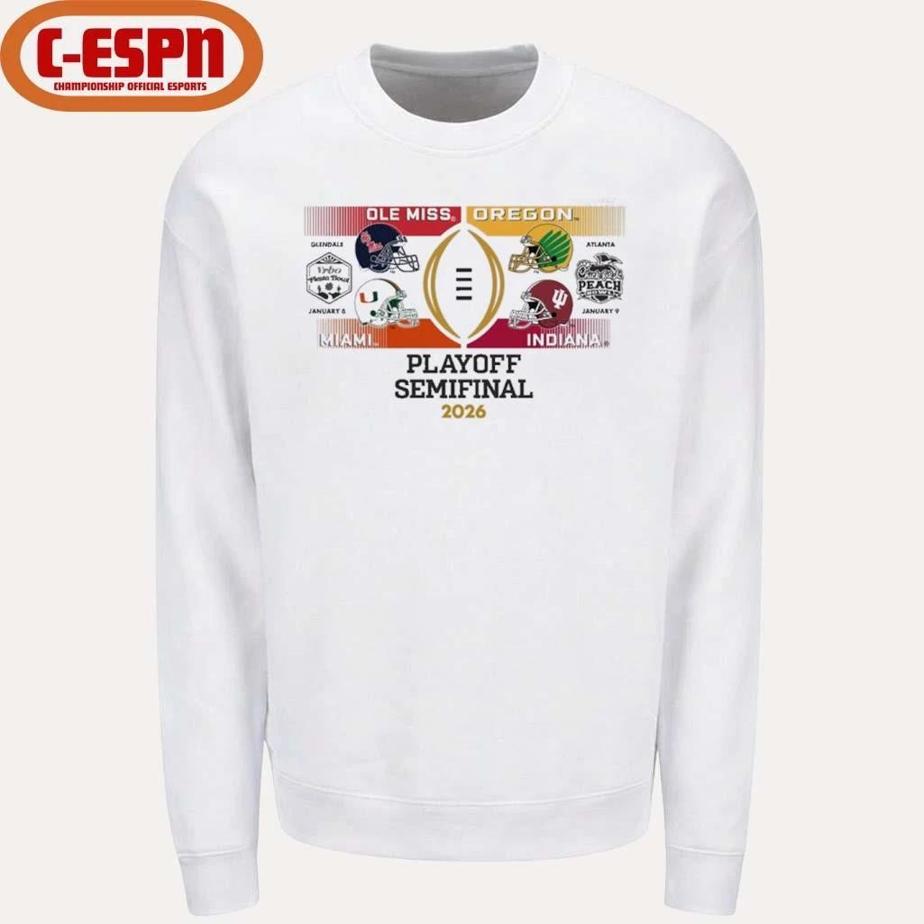 CFP Semifinal Four Team Bracket Shirt
