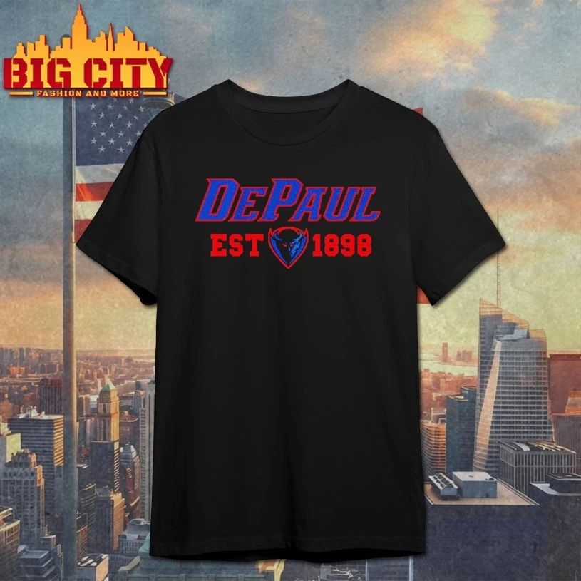 DePaul Blue Demons Established EST 1898 t-shirt