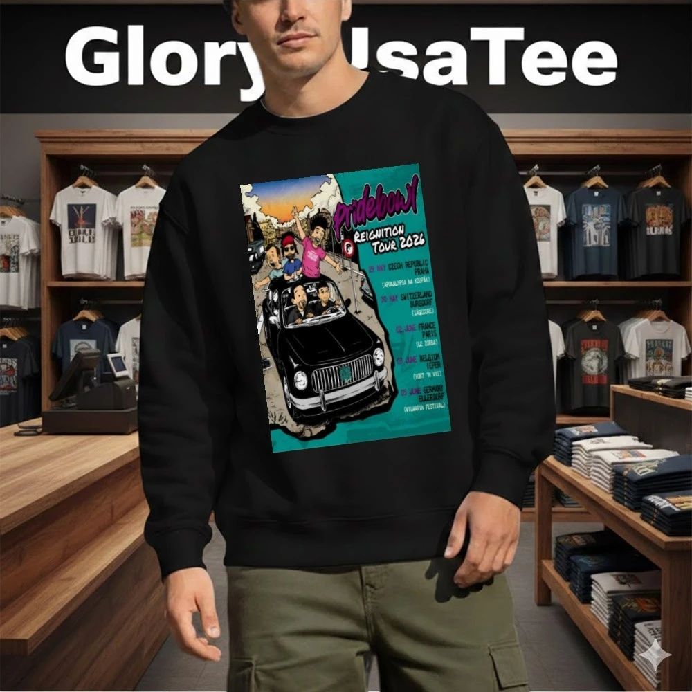Pridebowl European Tour 2026 Poster Shirt