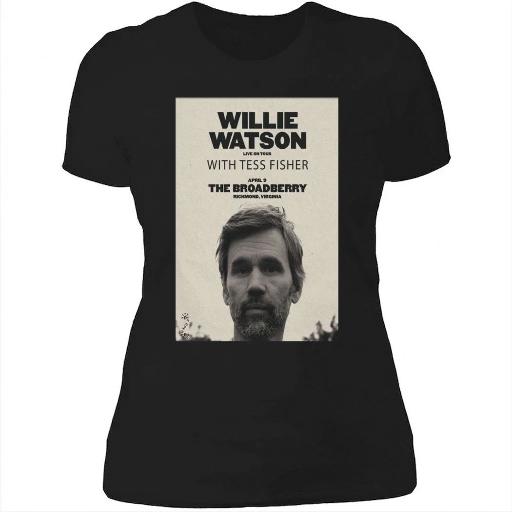 Willie Watson Apr 9 2026 Richmond, Virginia Poster Shirt