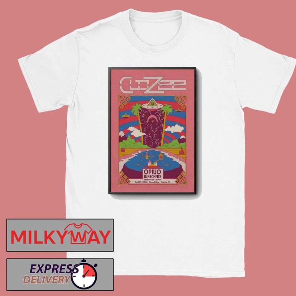 CloZee Tour Kapolei Hawaii On Apr 25 2026 Poster shirt
