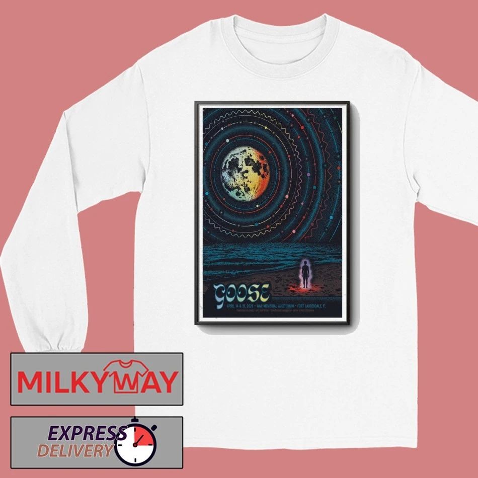 Apr 14 + 15 2026 Goose Fort Lauderdale Poster shirt