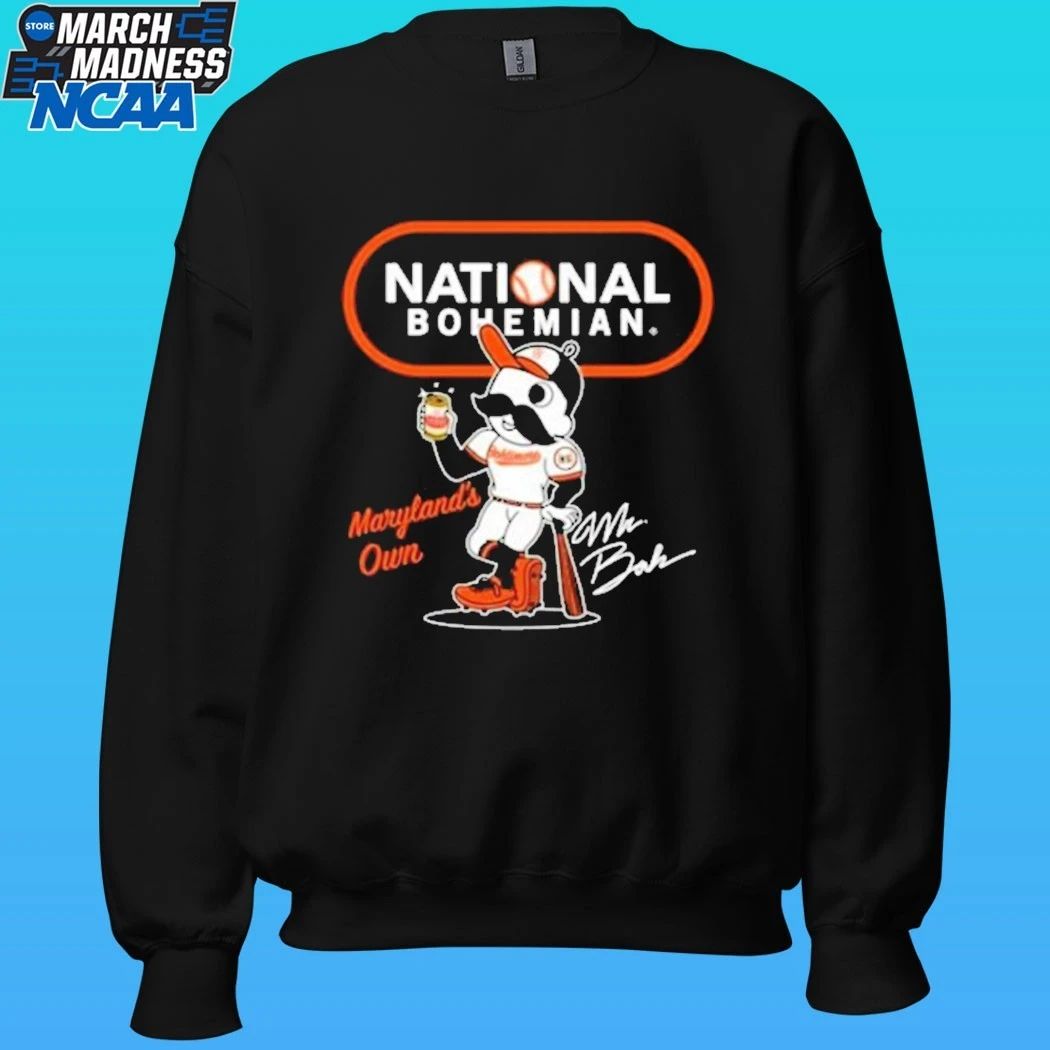 National Bohemian Mr. Boh Baseball Maryland’s Own Shirt