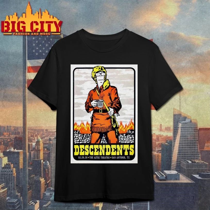 Descendents San Antonio TX 2-28-2026 Poster T-shirt