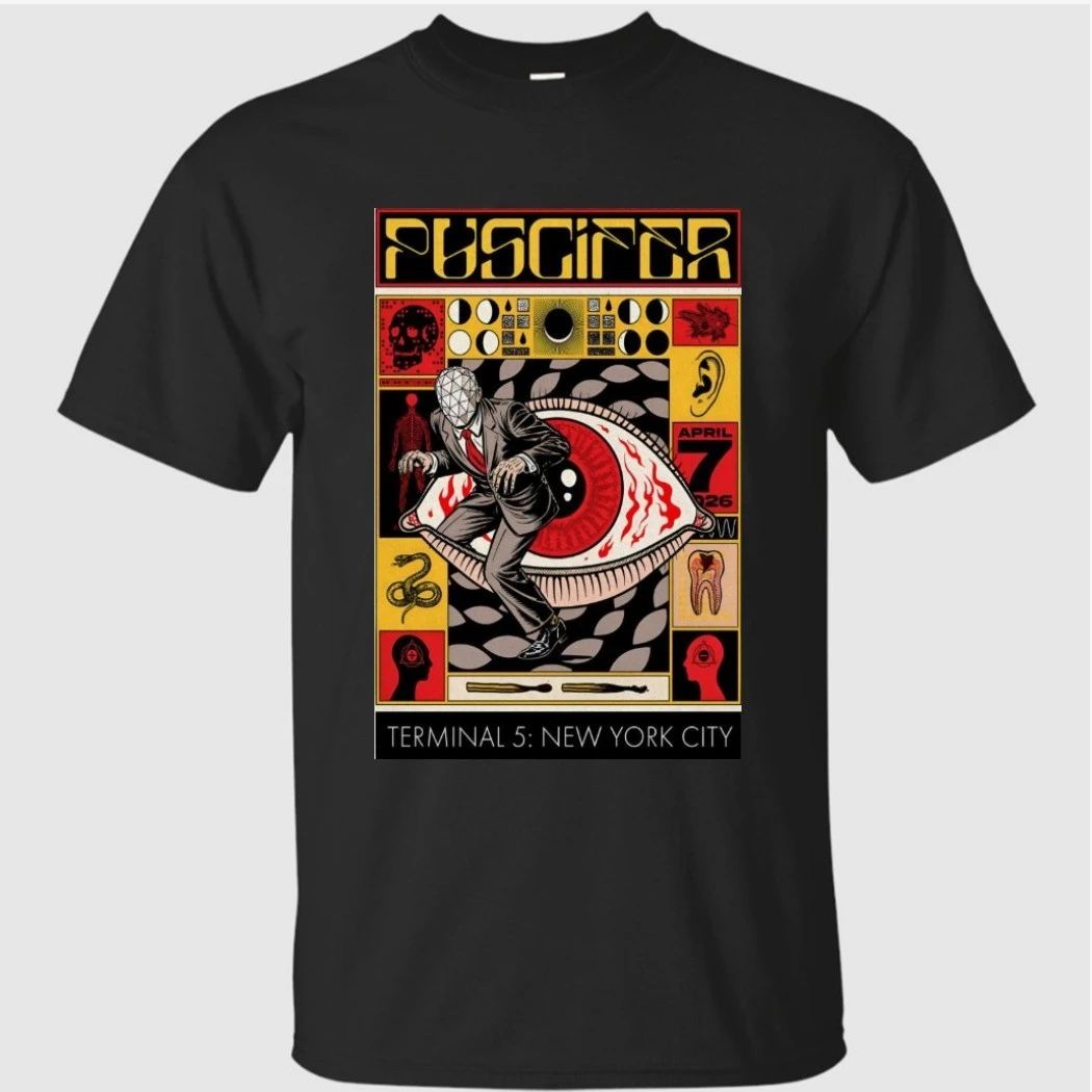Puscifer April 7 2026 NYC Tour Shirt