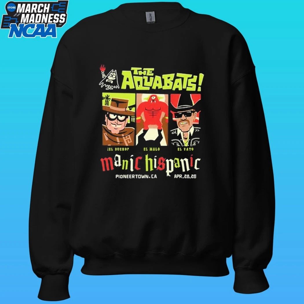 The Aquabats Manic Hispanic Pioneertown, Ca 4.28.2026 Shirt