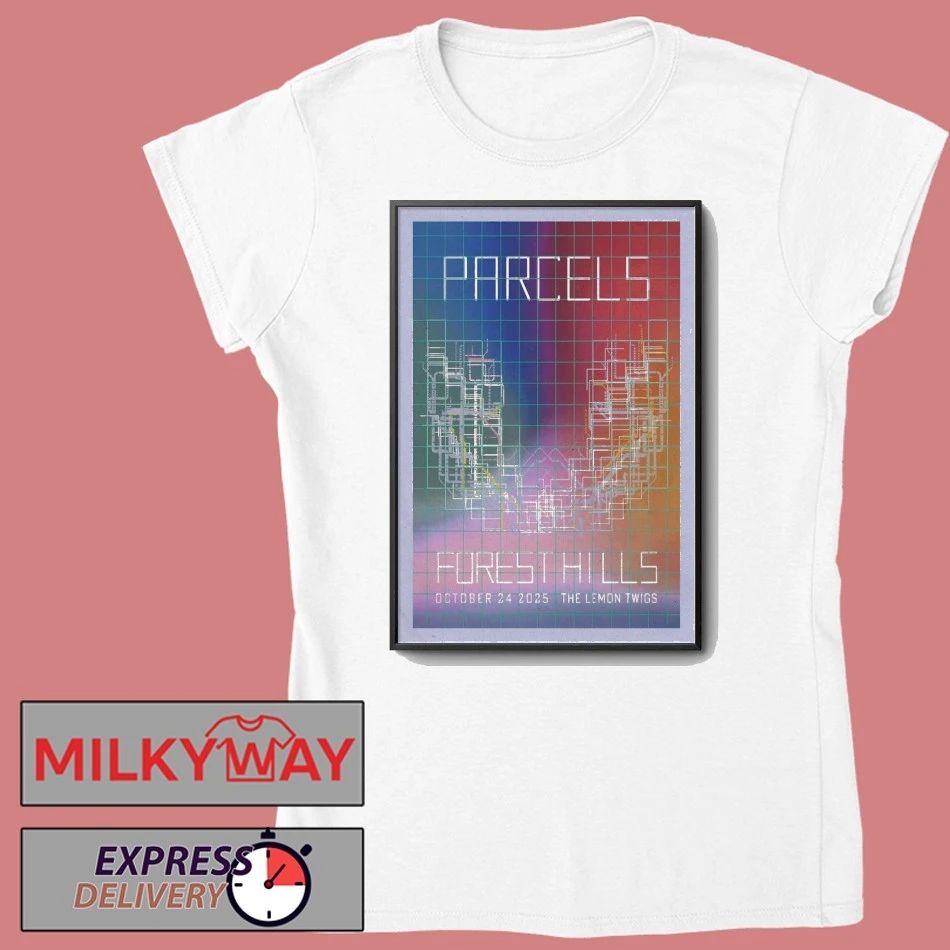 Parcels At Forest Hills Stadium On Oct 24 2025 Poster shirt