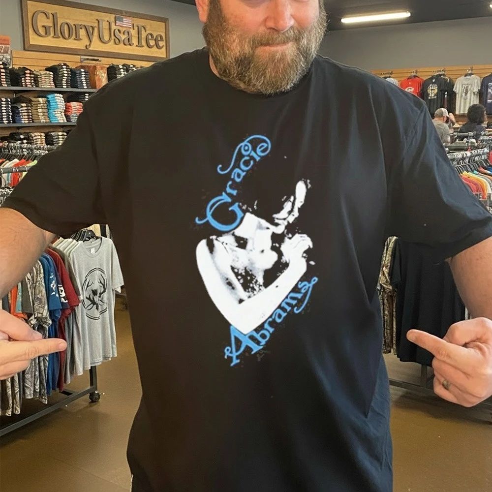 Gracie Black Silhouette Pop Up T-Shirt
