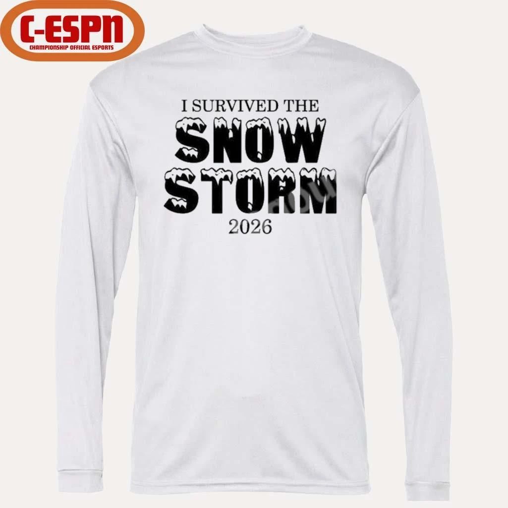 I Survived the the snow Storm 2026 Shirt