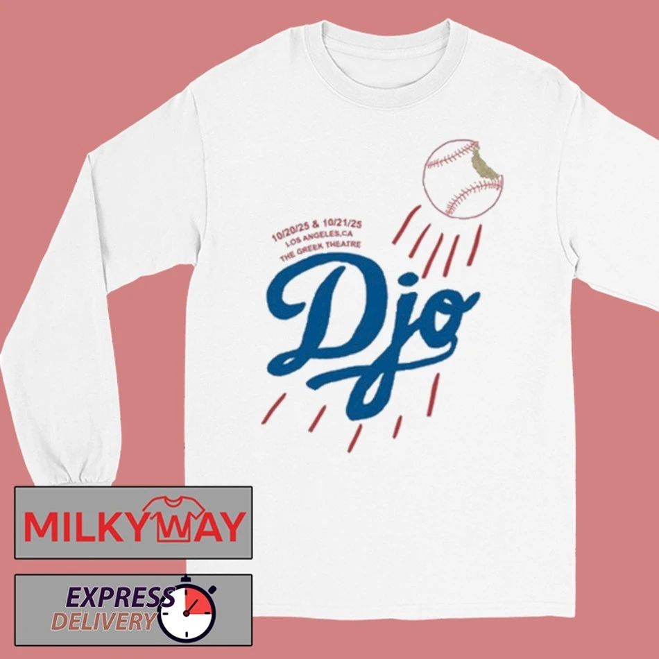 DJO w Post Animal Oct 20, 2025 Los Angeles, CA Tour shirt