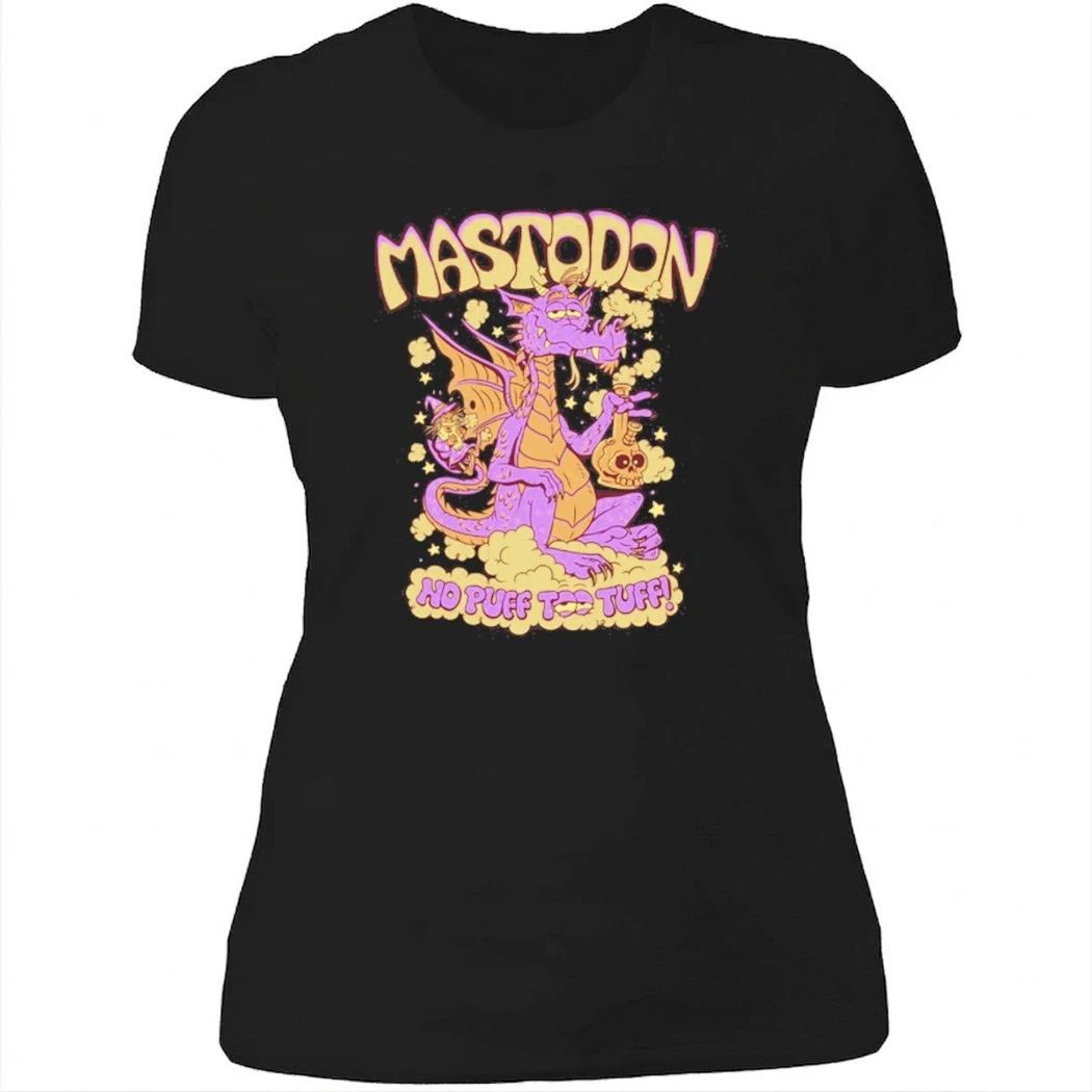 Mastodon 420 No Puff Too Tuff And The Wizard Shirt