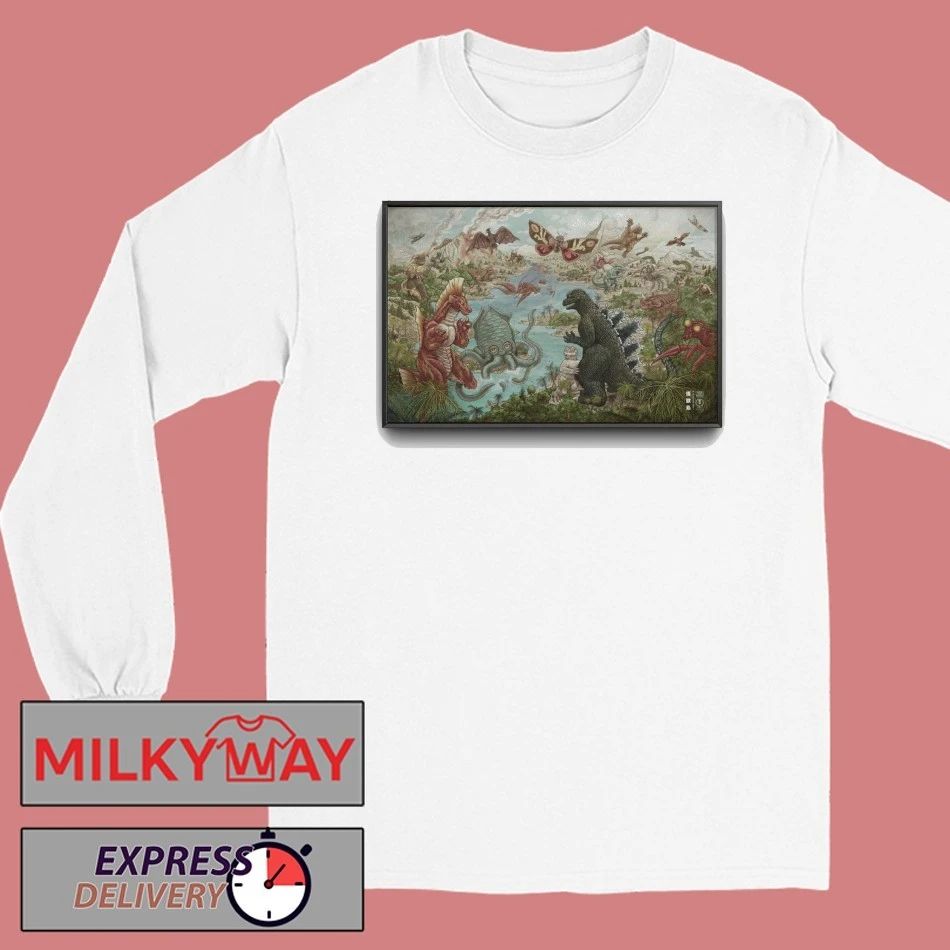 Godzilla Monster Island Poster shirt