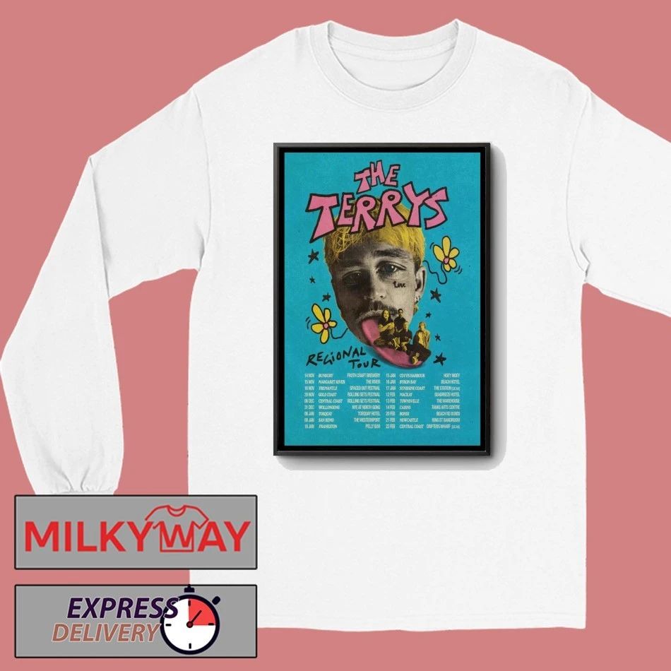 The Terrys Regional 25-26 Tour Poster shirt