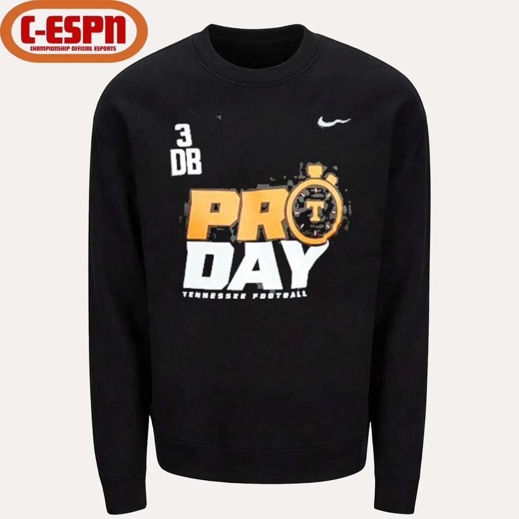 Jermod McCoy Pro Day Tennessee Football Shirt