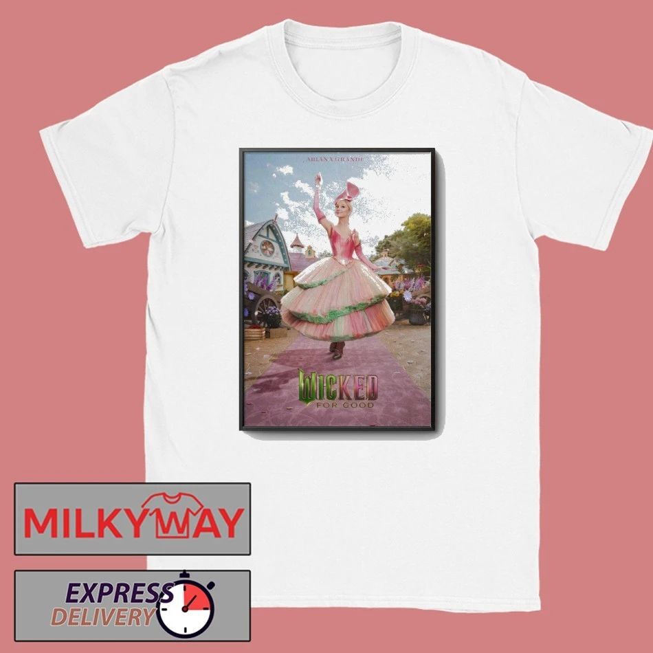 Wicked For Good Ariana Grande Poster shirt