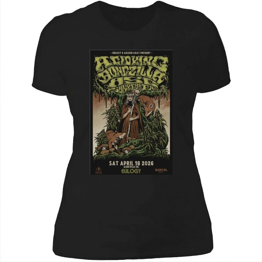 Bongzilla Asheville, NC Apr 18 2026 Shirt