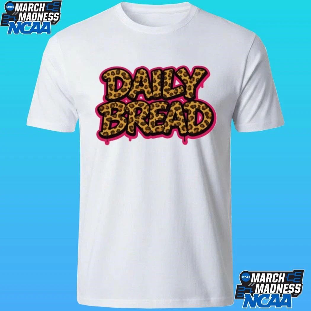 Daily Bread Cheetah Drip Logo Shirt