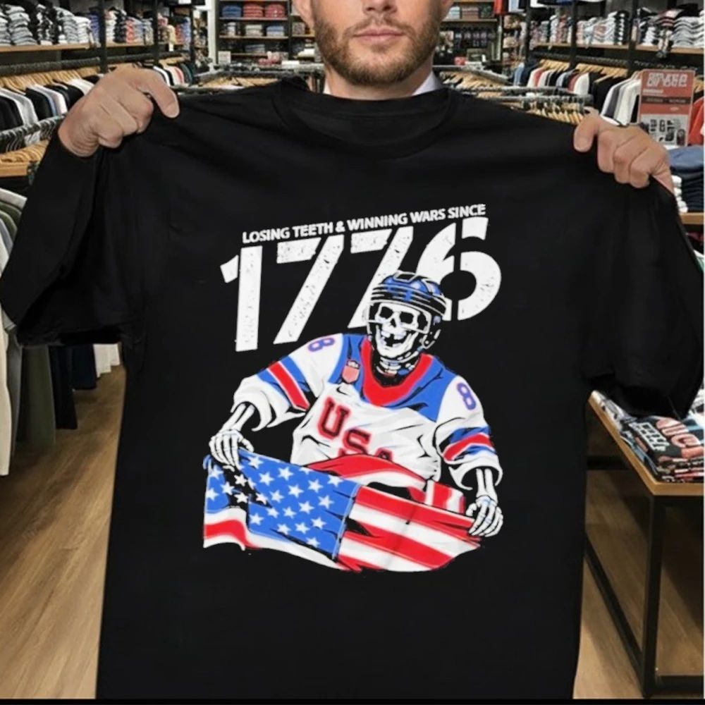 Jack Hughes Losing Teeth Winning Wars Since 1776 Shirt