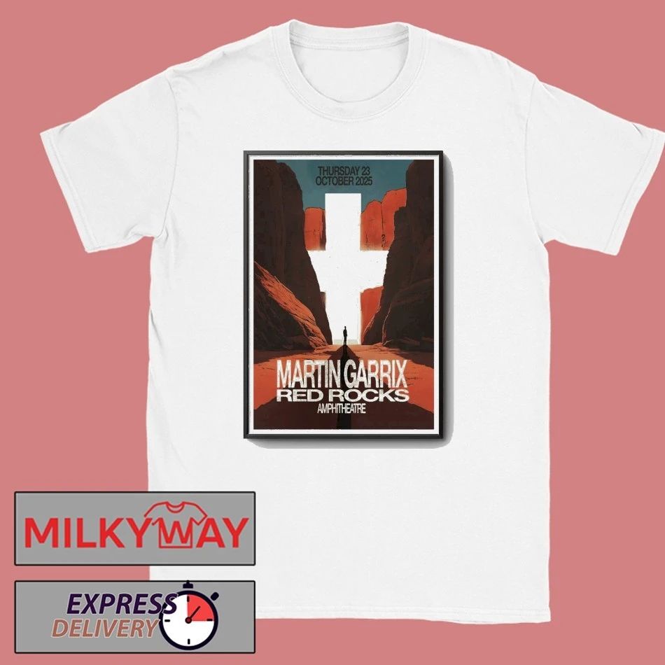 Martin Garrix Red Rocks Amphitheater Morrison CO 10-23-2025 Poster shirt