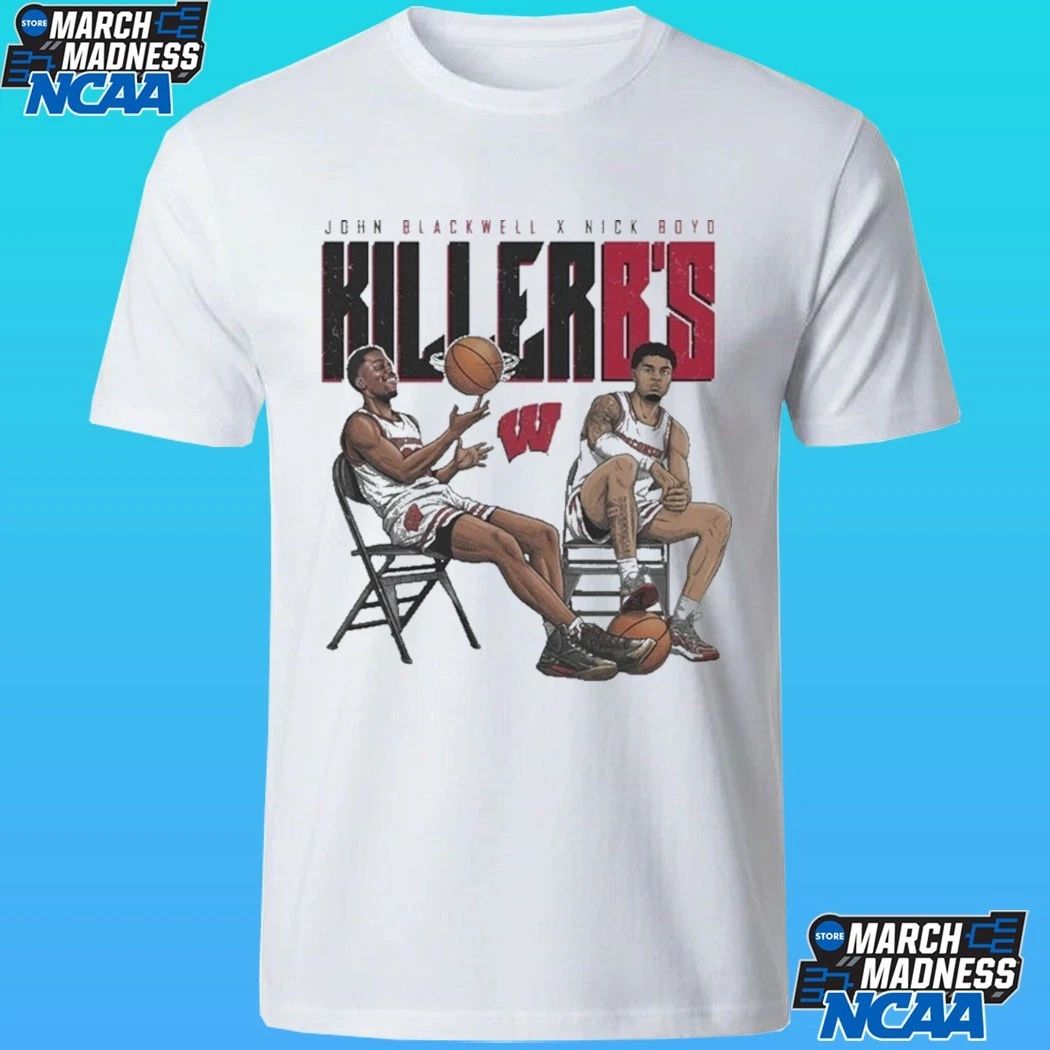 Wisconsin Badgers John Blackwell X Nick Boyd Killer B’s Shirt