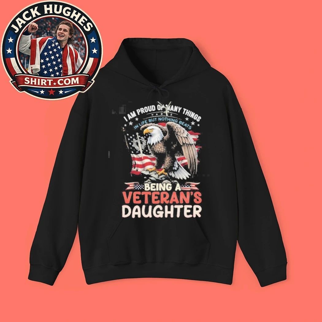 Proud Veteran #8217 S Daughter American Flag Eagle Shirt