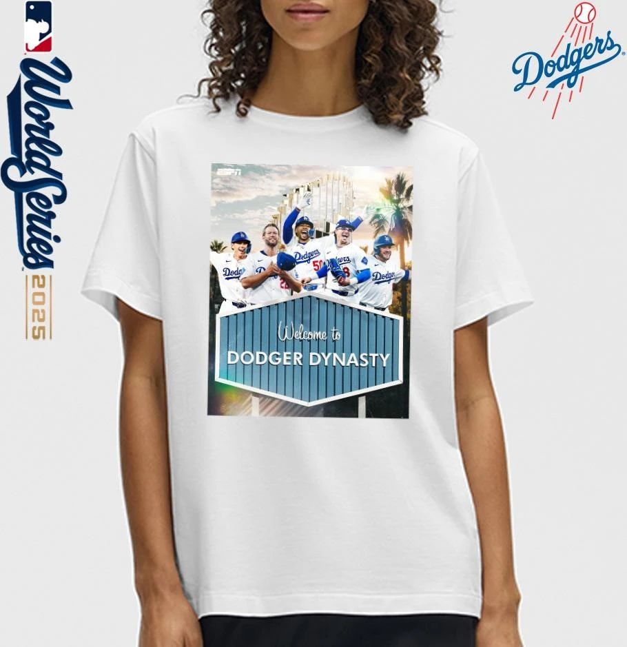 Wecome To Dodger Dynasty 2025 T-Shirt