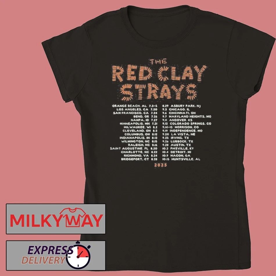 Red Clay Strays Get Right Tour Shirt