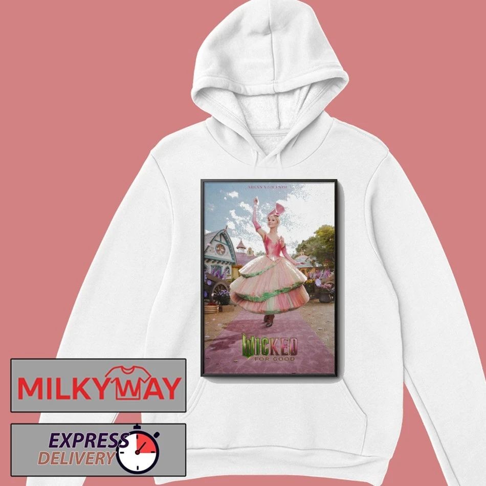 Wicked For Good Ariana Grande Poster shirt