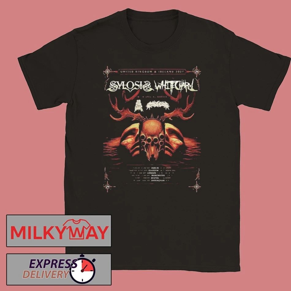 Whitechapel Burn Forever UK And Ireland Tour 2027 Schedule Tour Dates shirt