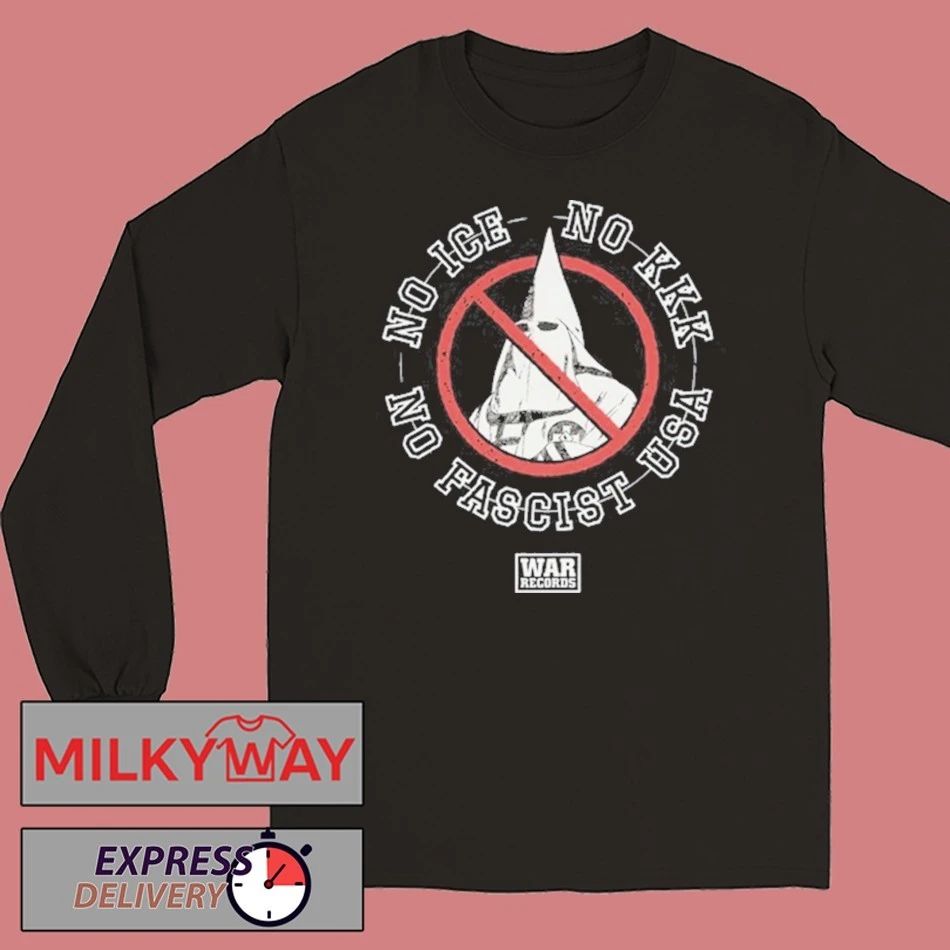 No Ice Benefit WAR Records Shirt