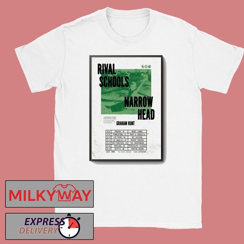 Poster Rival Schools Fall Tour 2025 shirt