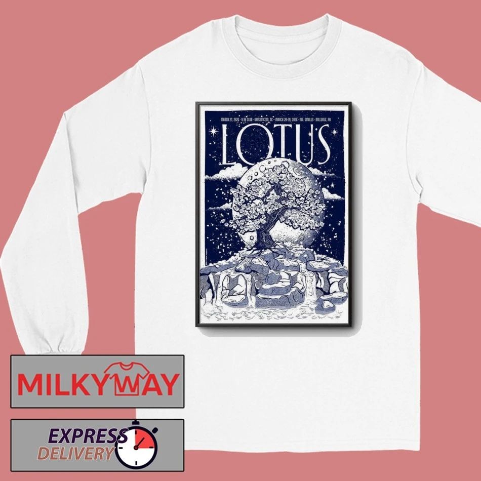Lotus Mar 28 and 29 2026 Poster Millvale shirt