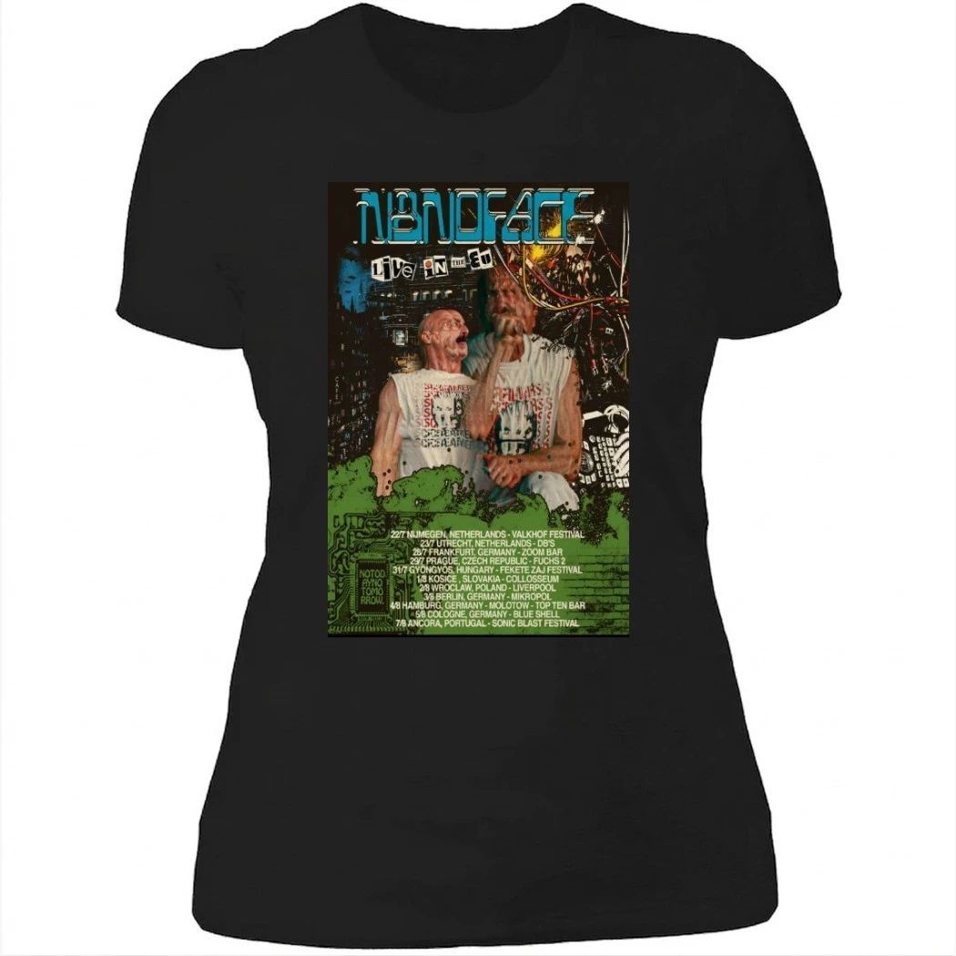 N8NOFACE EU Tour 2026 Poster Shirt