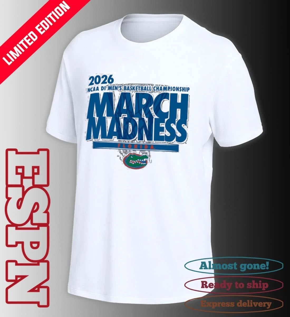 Florida Men’s Basketball Single Team NCAA March Madness Shirt