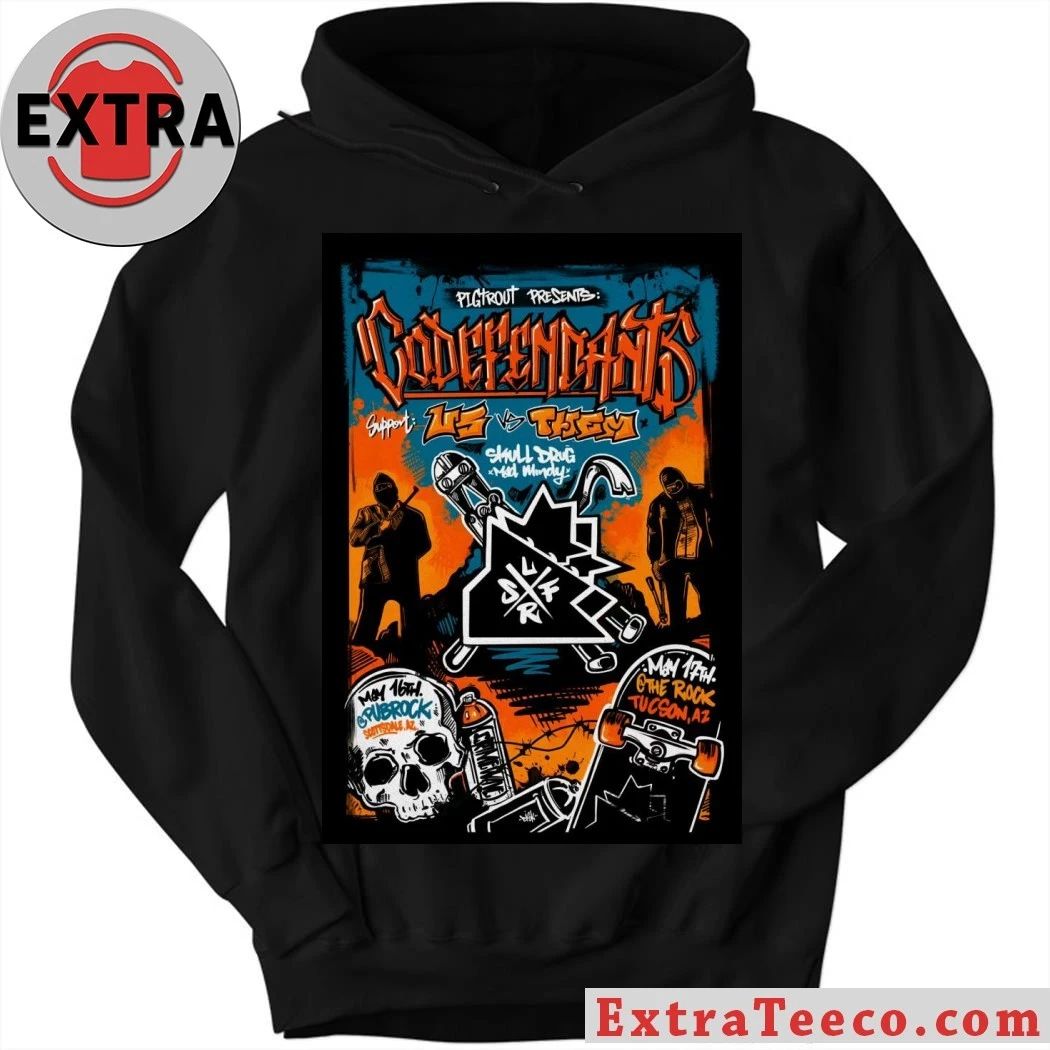 Codefendants Arizona Shows May 16-17 2026 Poster Shirt