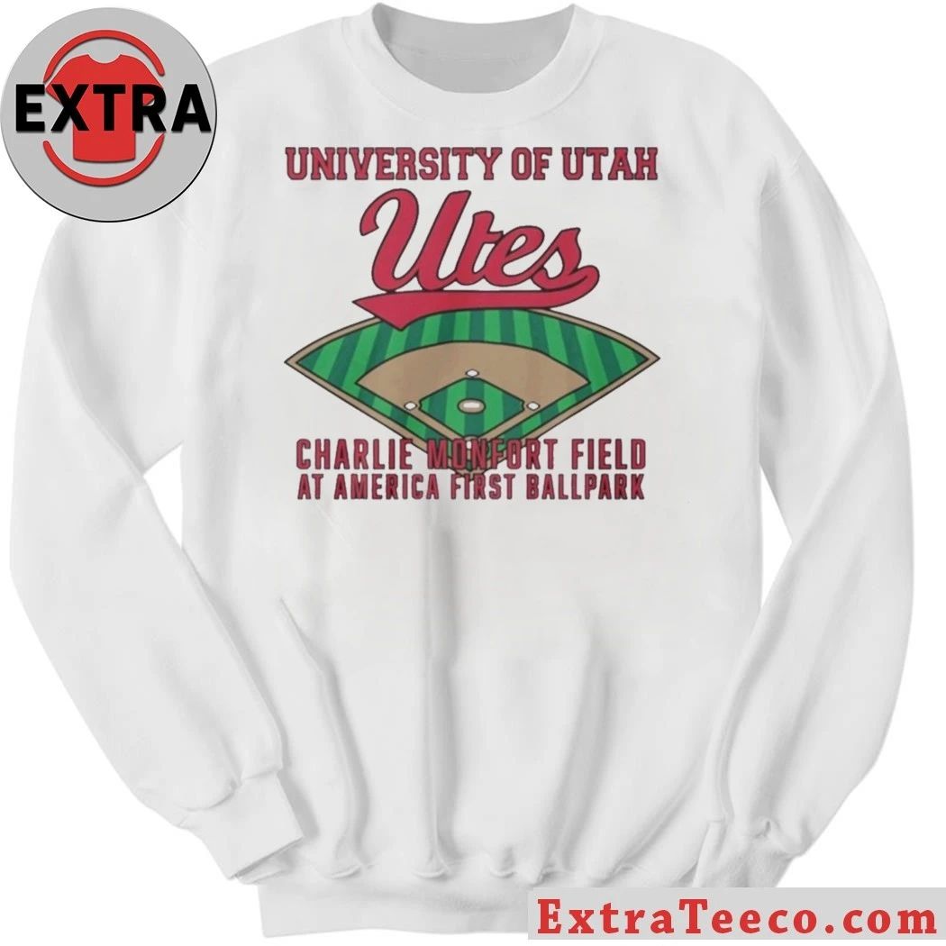 University Of Utah Utes Charlie Monfort Field At America First Ballpark Shirt