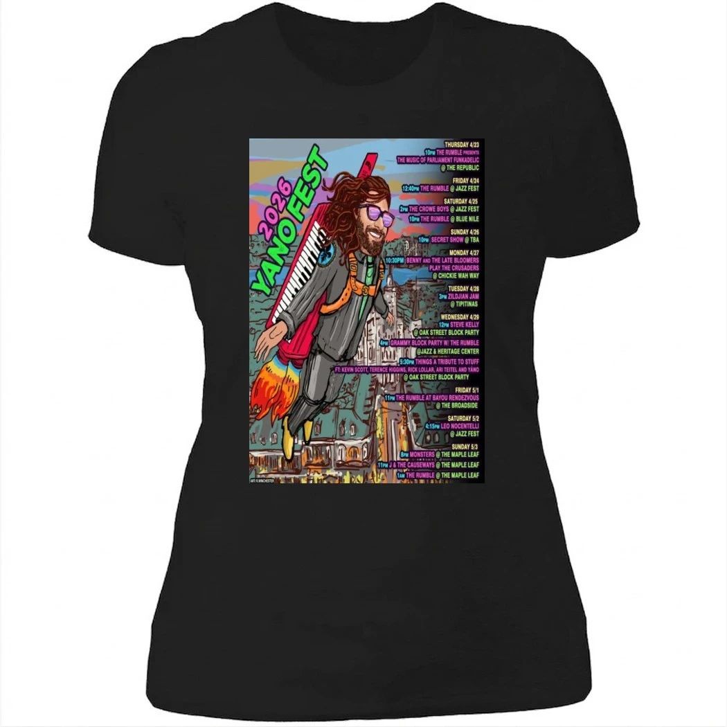 The Rumble Band Jazz Fest 2026 Live Tour Poster Shirt