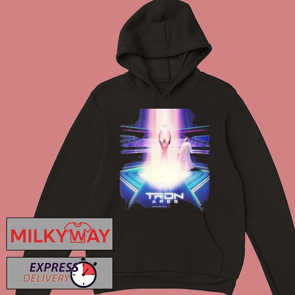 New Poster Tron Ares Worlds Will Collide shirt