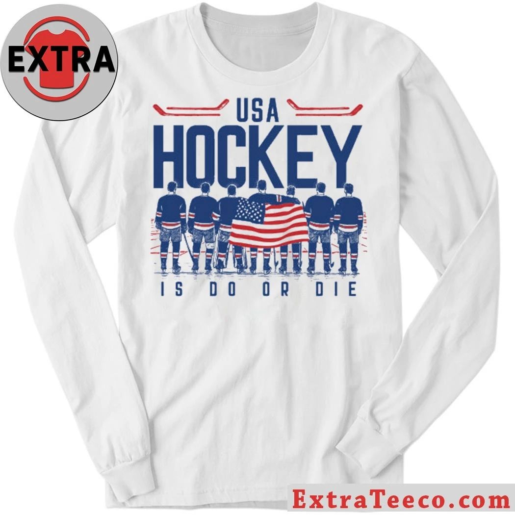 Original America Hockey Players Flag Is Do Or Die Shirt