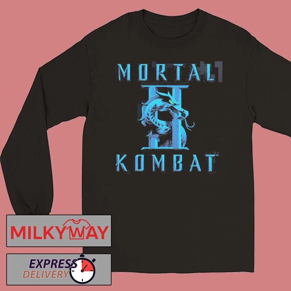 Mortal Kombat II Let the Fight Begin Logo T-Shirt