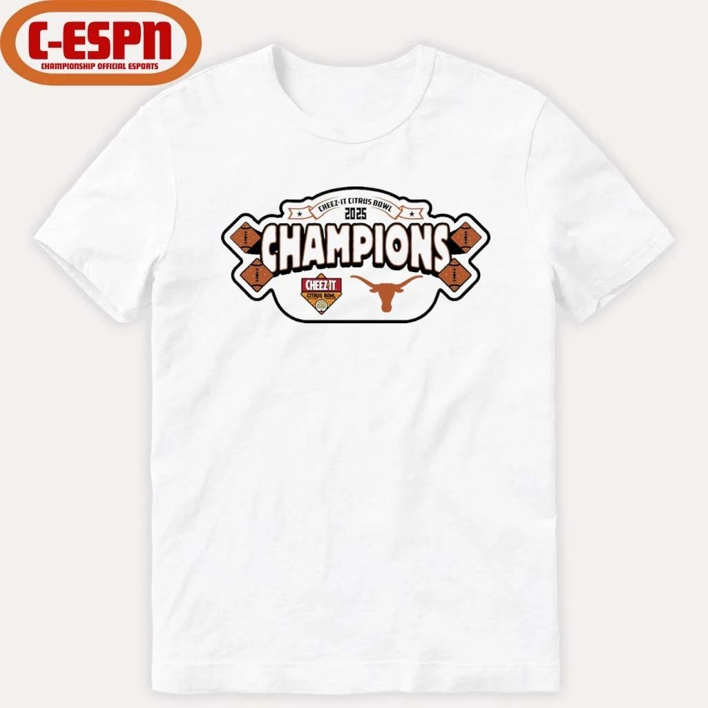2025 Cheez-It Citrus Bowl TEXAS CHAMPS Shirt