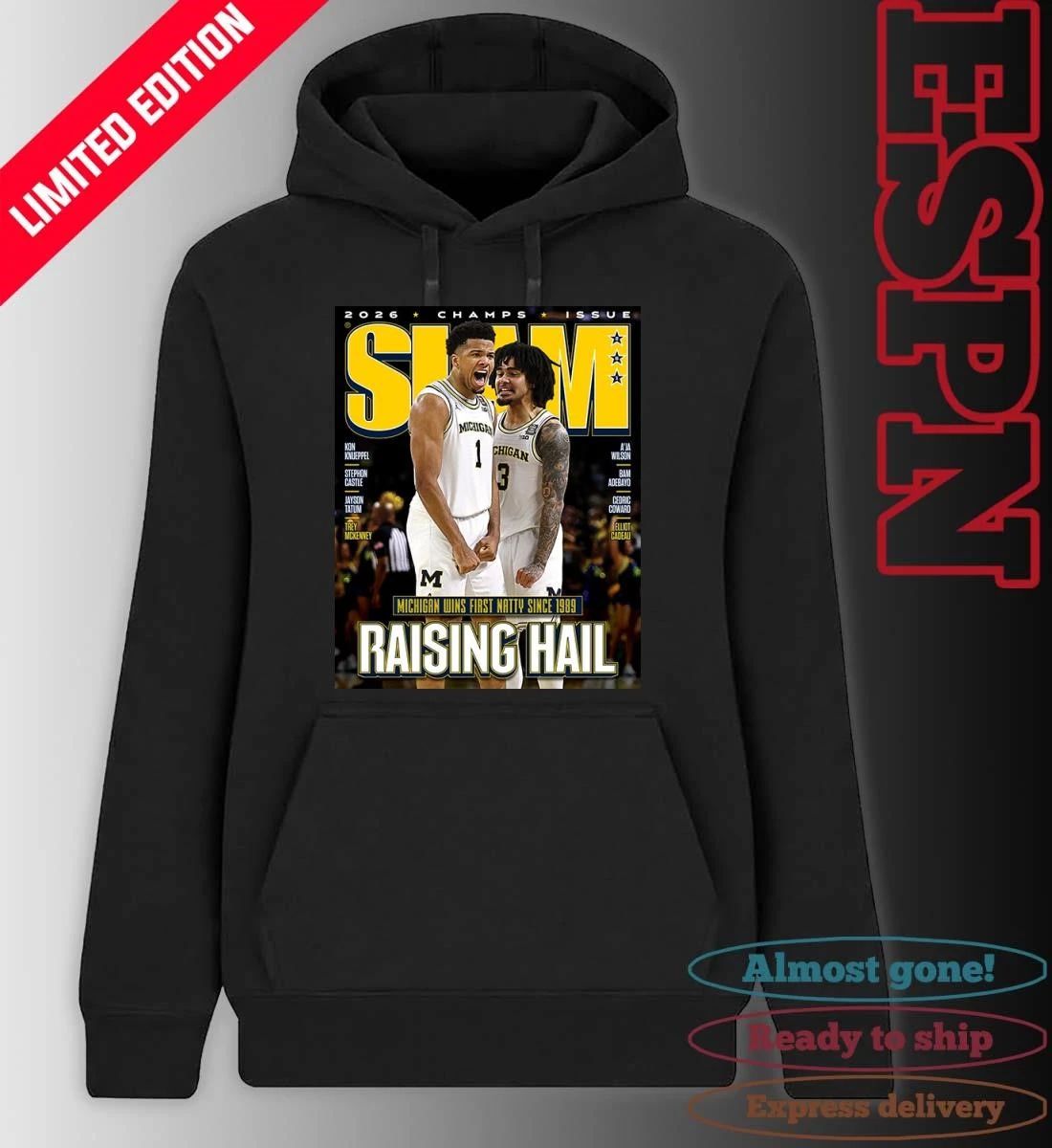 SLAM Michigan 2026 Men’s National Champions Raising Hail Shirt