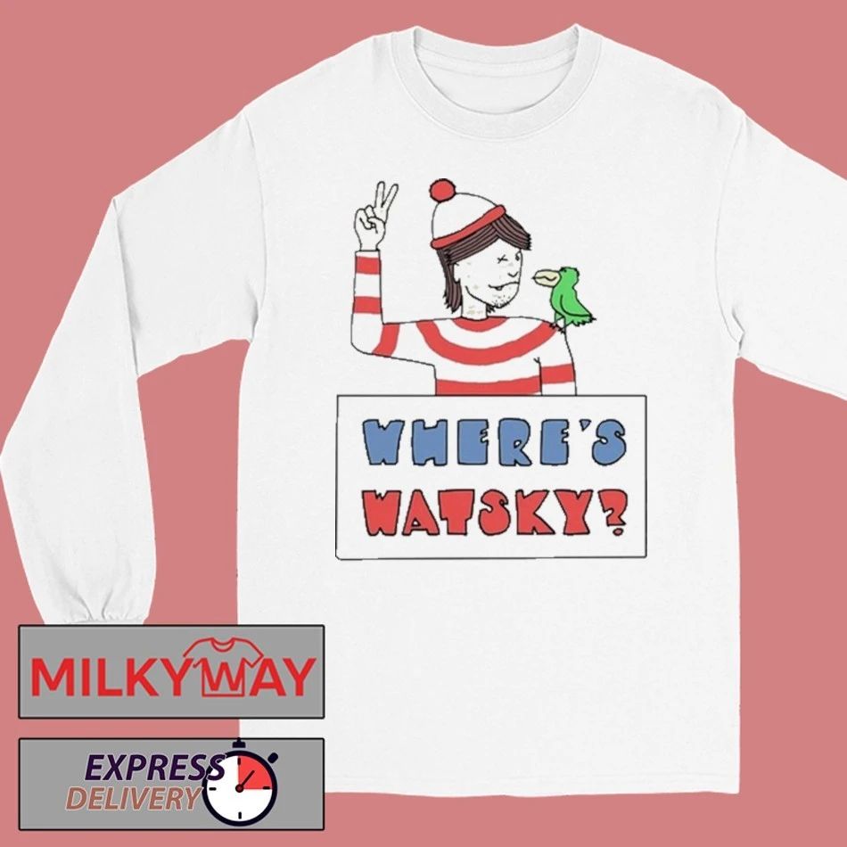 GEORGE WATSKY Where’s Watsky shirt