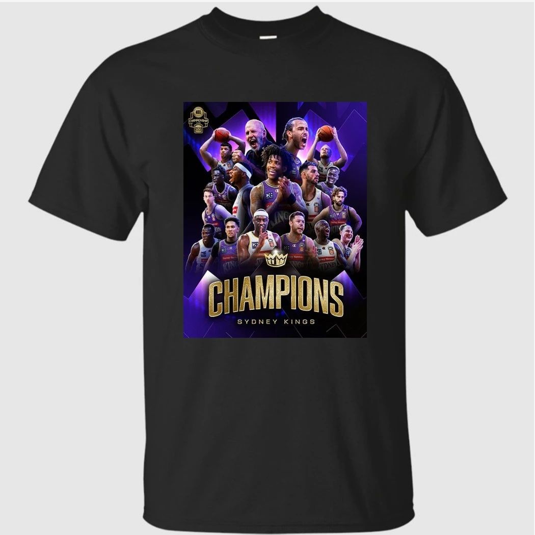 Congrats Sydney Kings Champions 2026 NBL Championship Poster Shirt