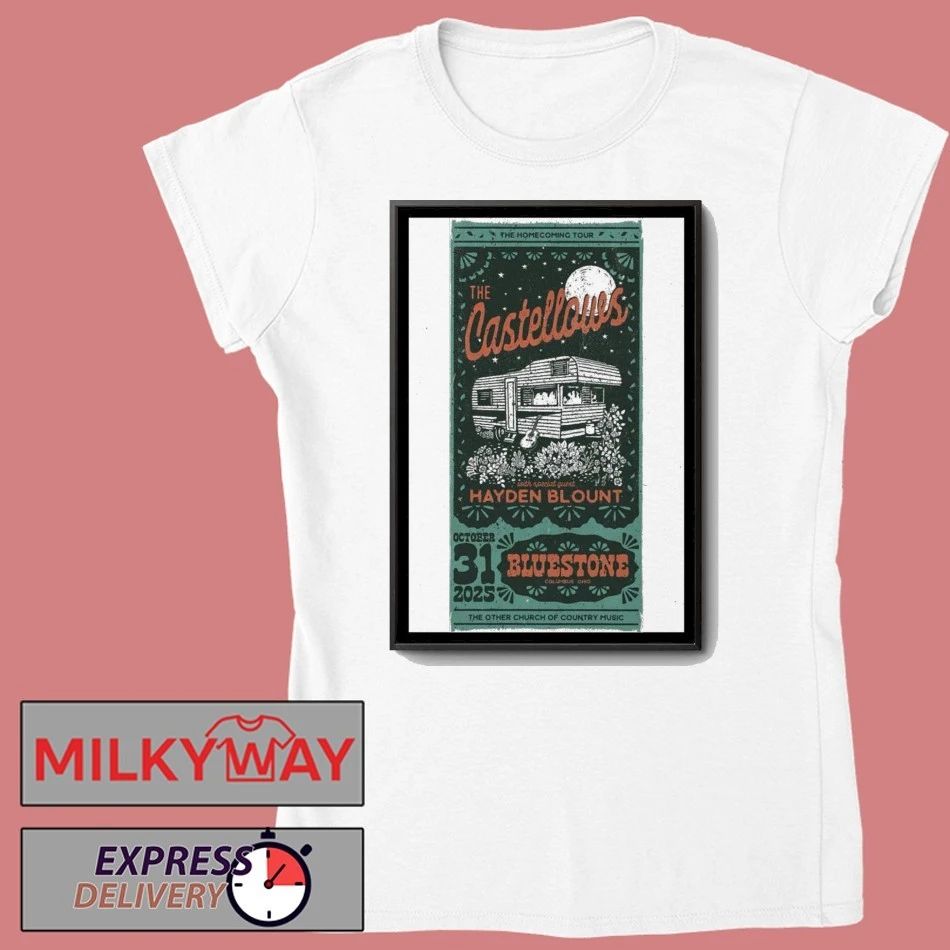 The Castellows Bluestone, Columbus OH Poster shirt