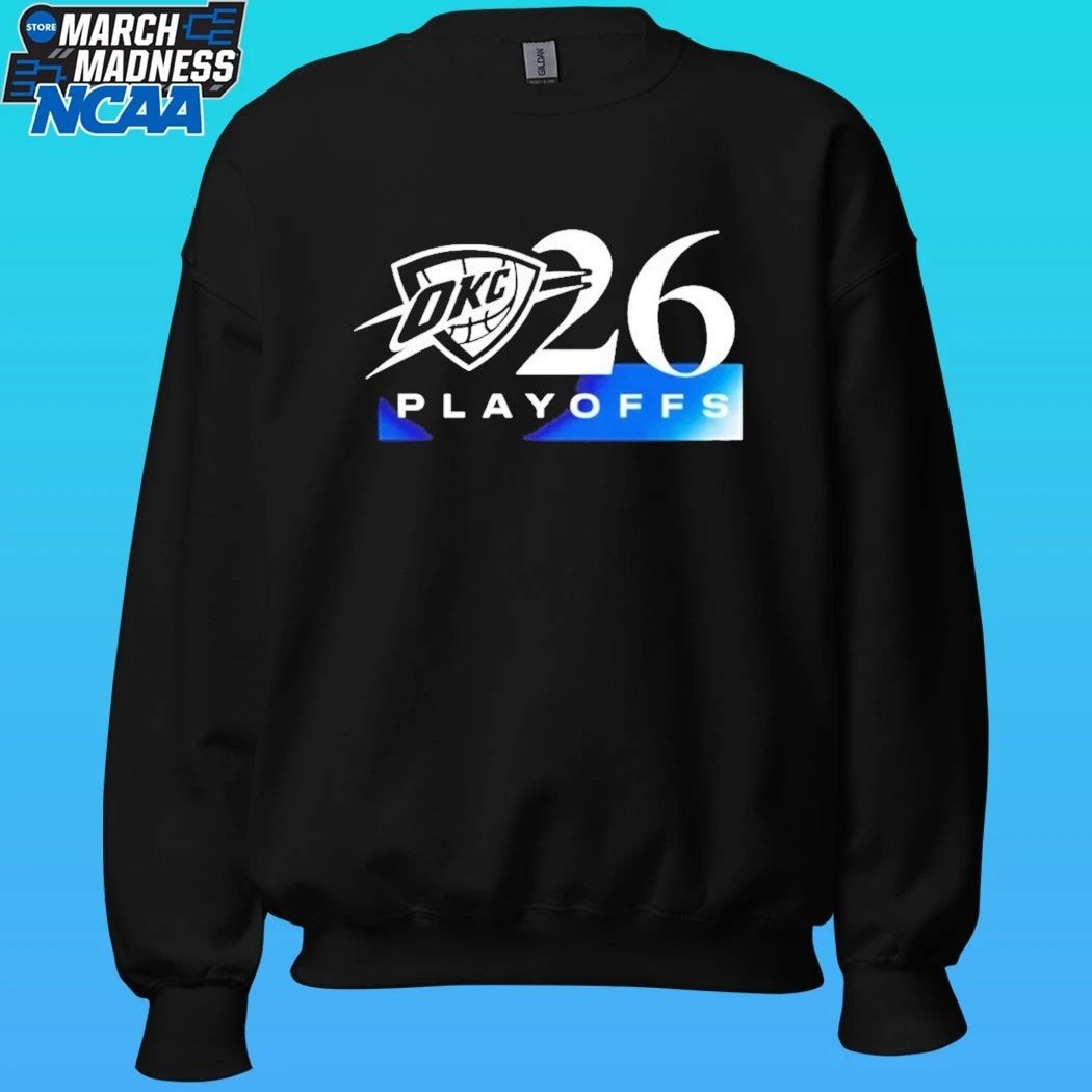 Ladies Okc Thunder Iog 2026 Playoffs Gradient Shirt