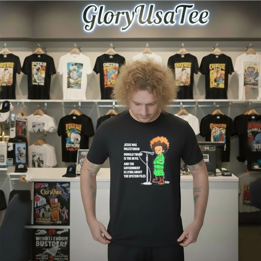 Jesus Was Palestinian Donald Trump Is The Devil Shirt